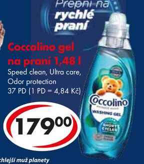 Coccolino gel na praní 1,48 l/37 PD