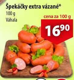 Špekáčky extra vázané, 100 g 