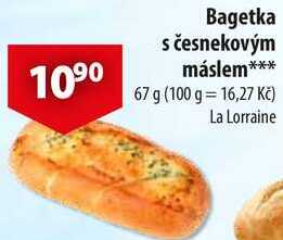 Bagetka s česnekovým máslem, 67 g