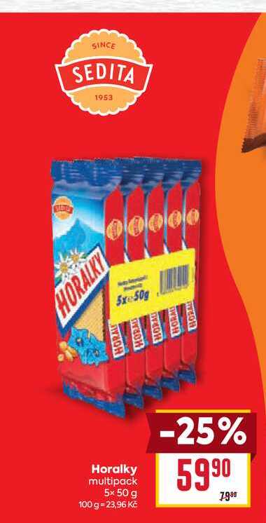 Horalky multipack 5x 50 g