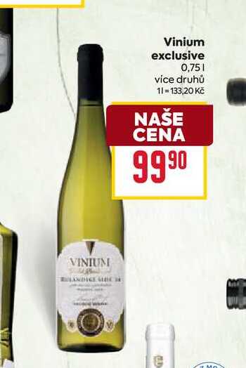 Vinium exclusive 0,75l