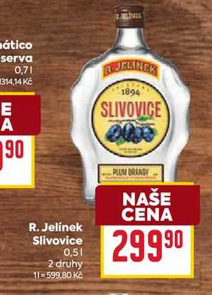 R. Jelínek Slivovice 0,5l