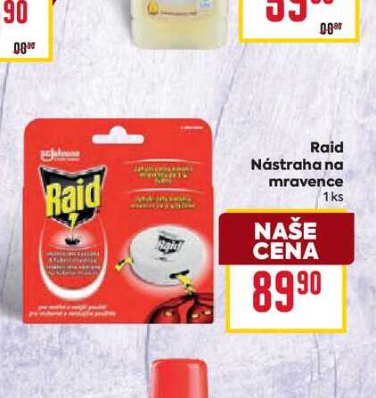 Raid Nástraha na mravence 1 ks BILLA