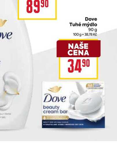 Dove Tuhé mýdlo 90 g BILLA
