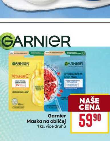 Garnier Maska na obličej 1 ks BILLA