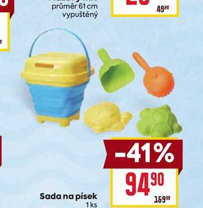 Sada na písek 1ks BILLA