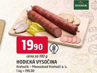 HODICKÁ VYSOČINA 100g
