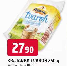 KRAJANKA TVAROH 250 g
