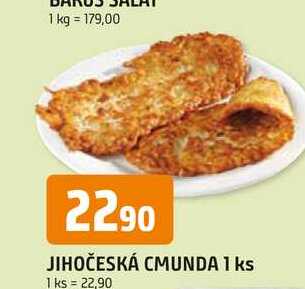 JIHOČESKÁ CMUNDA 1 ks 