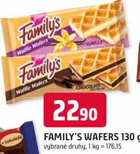 FAMILY'S WAFERS 130 g