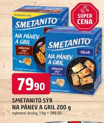 SMETANITO SÝR NA PÁNEV A GRIL 200 g