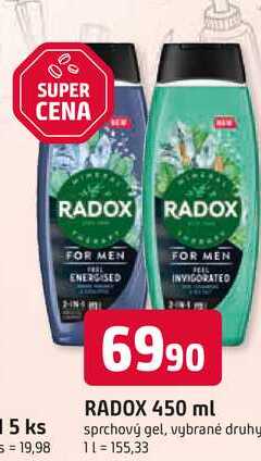 RADOX 450 ml sprchový gel