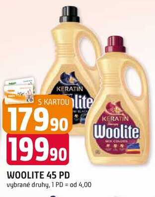 WOOLITE 45 PD vybrané druhy Trefa