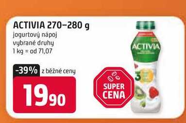 ACTIVIA 270-280 g jogurtový nápoj 