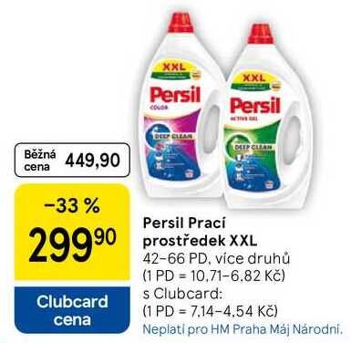 Persil Prací prostředek XXL, 42-66 PD, více druhů 