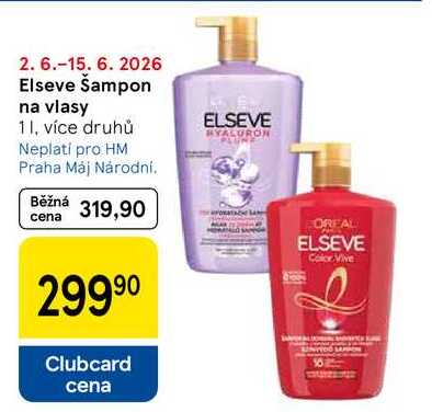 Elseve Šampon na vlasy, 1 l
