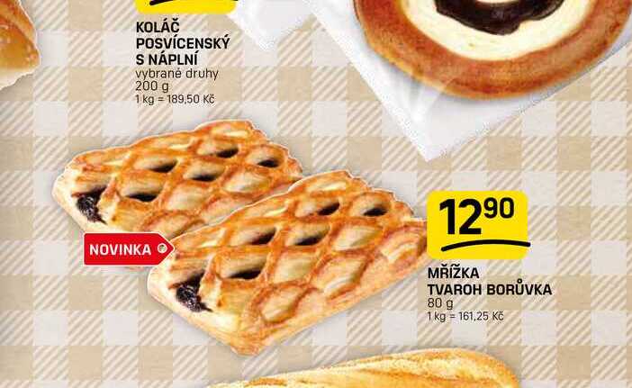 MŘÍŽKA TVAROH BORŮVKA 80 g