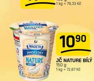 JČ NATURE BÍLÝ 150 g