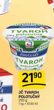 JČ TVAROH POLOTUČNÝ 250 g