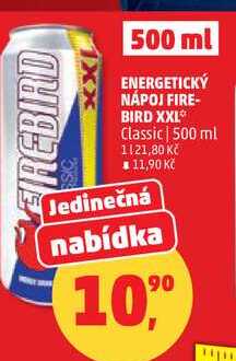 ENERGETICKÝ NÁPOJ FIRE- BIRD XXL Classic, 500 ml  