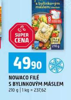 NOWACO FILÉ S BYLINKOVÝM MÁSLEM 210 g