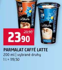 PARMALAT CAFFÉ LATTE 200 ml vybrané druhy