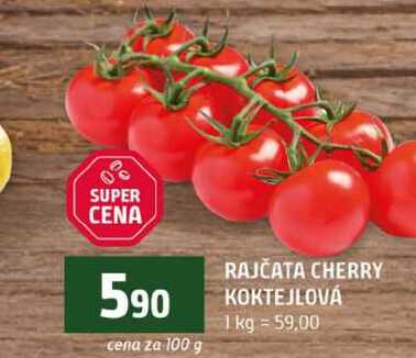 RAJČATA CHERRY KOKTEJLOVÁ 1 kg