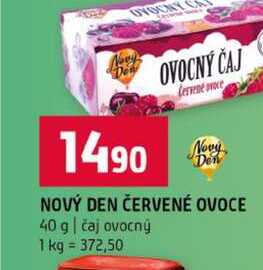 NOVÝ DEN ČERVENÉ OVOCE 40 g čaj ovocný