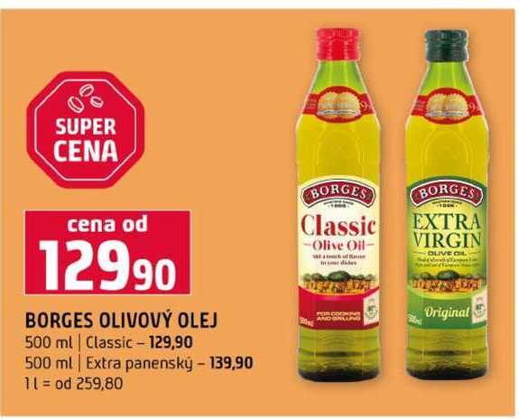 BORGES OLIVOVÝ OLEJ 500 ml