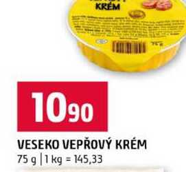 VESEKO VEPŘOVÝ KRÉM 75 g
