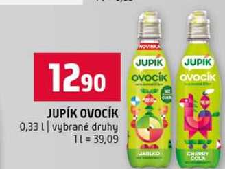 JUPÍK OVOCÍK 0,33l vybrané druhy Terno