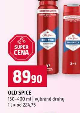 OLD SPICE 150-400 ml vybrané druhy 