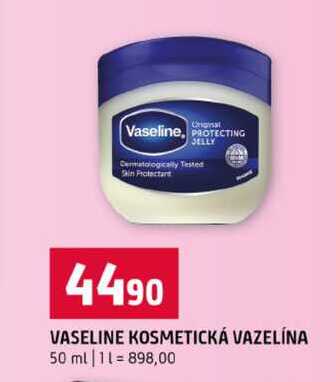 VASELINE KOSMETICKÁ VAZELÍNA 50 ml
