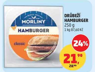 DRŮBEŽÍ HAMBURGER, 250 g