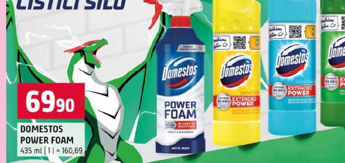 DOMESTOS POWER FOAM 435 ml Terno