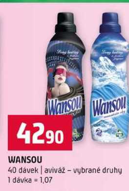 Wanson 40 dávek aviváž vybrané druhy Terno
