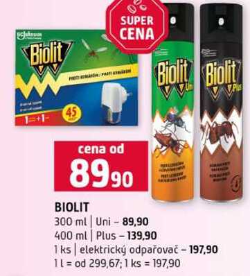 BIOLIT 300 ml Terno