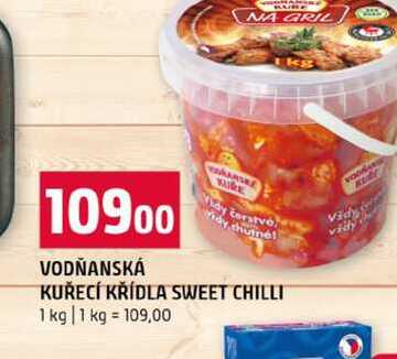 VODŇANSKÁ KUŘECÍ KŘÍDLA SWEET CHILLI 1 kg