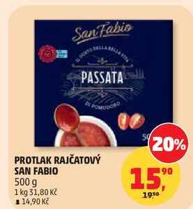PROTLAK RAJČATOVÝ SAN FABIO, 500 g