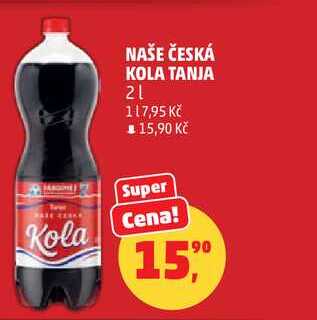 NAŠE ČESKÁ KOLA TANJA, 2 l