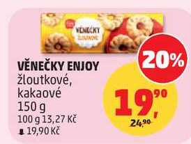 VENECKY VĚNEČKY ENJOY žloutkové, 150 g