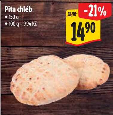 Pita chléb, 150 g