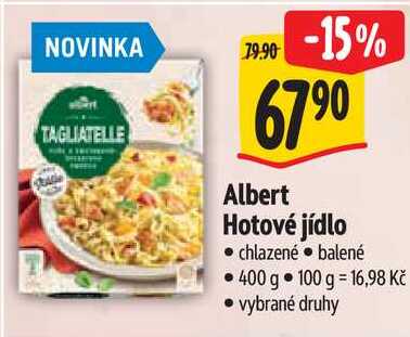 Albert Hotové jídlo, 400 g