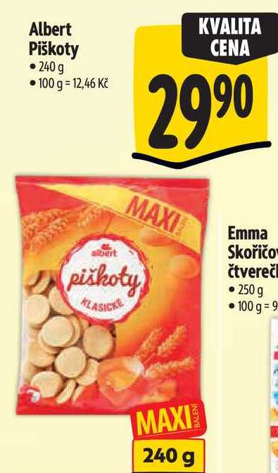 Albert Piškoty, 240 g