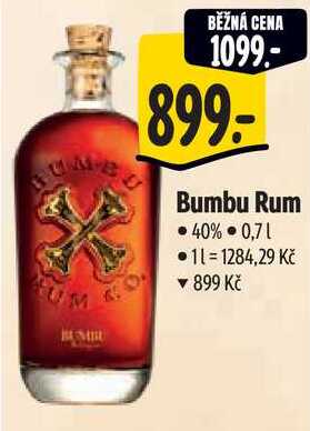 Bumbu Rum, 0,7 l