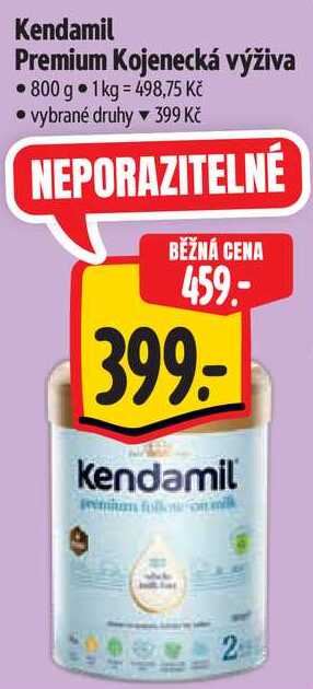 Kendamil Premium Kojenecká výživa, 800 g