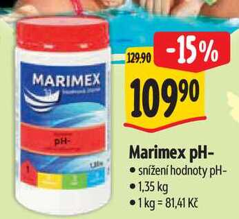 Marimex pH-, 1,35 kg 