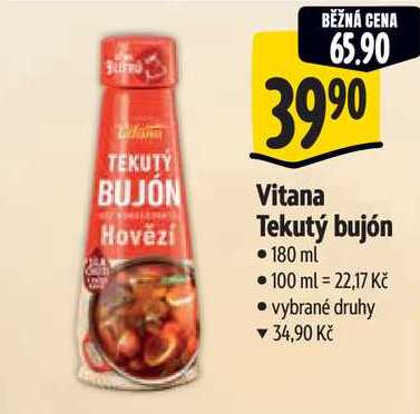 Vitana Tekutý bujón, 180 ml 