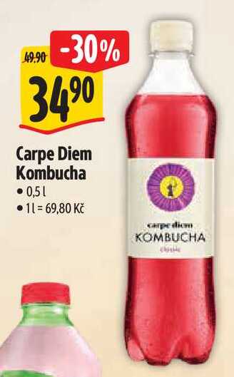 Carpe Diem Kombucha, 0,5 l