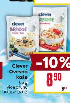Clever ovesná kaše 65g